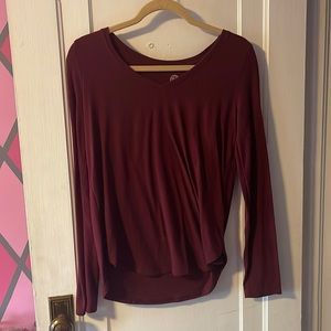 Red size small long sleeve